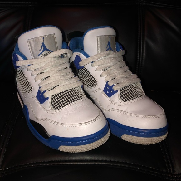 Baby Blue And White Jordan 4s Jordan BQ7670-141 Air Jordan Retro